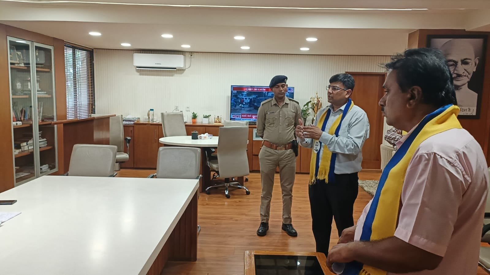 Meeting officials